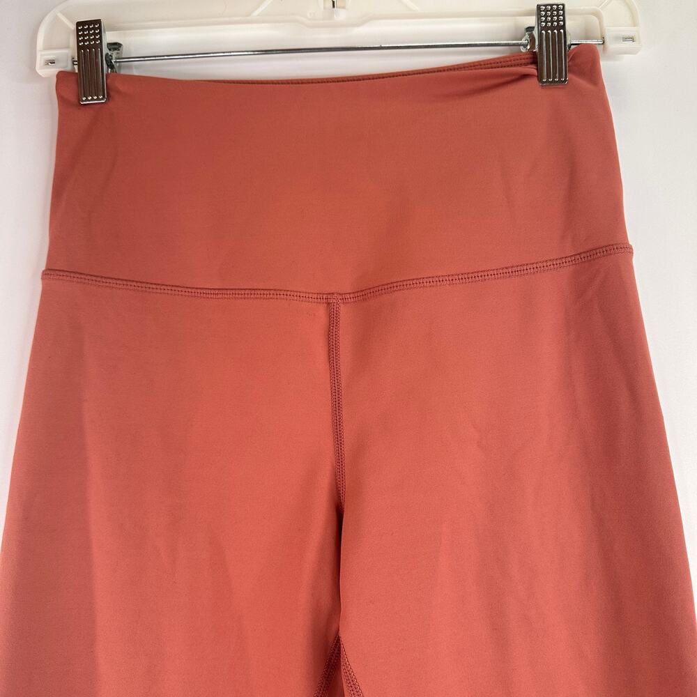 Zyia Active Flame 7/8 Light N Tight Canyon Rose Perforated Leggings Size Medium - Picture 2 of 7